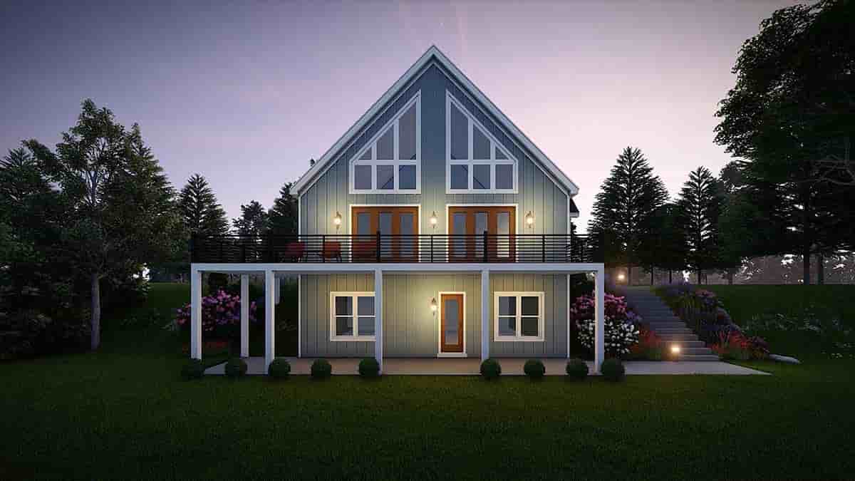 Colonial, Country, Prairie, Ranch, Traditional House Plan 83454 with 4 Beds, 4 Baths Picture 2