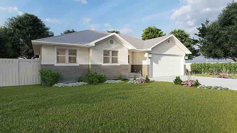 Country, Ranch, Traditional House Plan 83600 with 3 Beds, 2 Baths, 2 Car Garage Picture 5