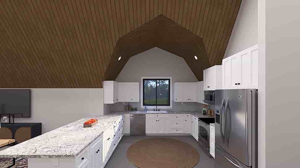 Barndominium House Plan 83668 with 3 Beds, 4 Baths, 4 Car Garage Picture 11