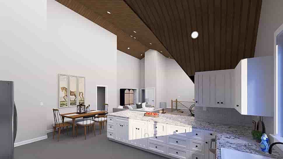 Barndominium House Plan 83668 with 3 Beds, 4 Baths, 4 Car Garage Picture 12