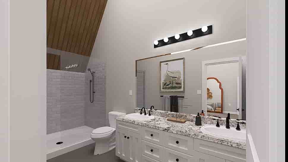 Barndominium House Plan 83668 with 3 Beds, 4 Baths, 4 Car Garage Picture 15