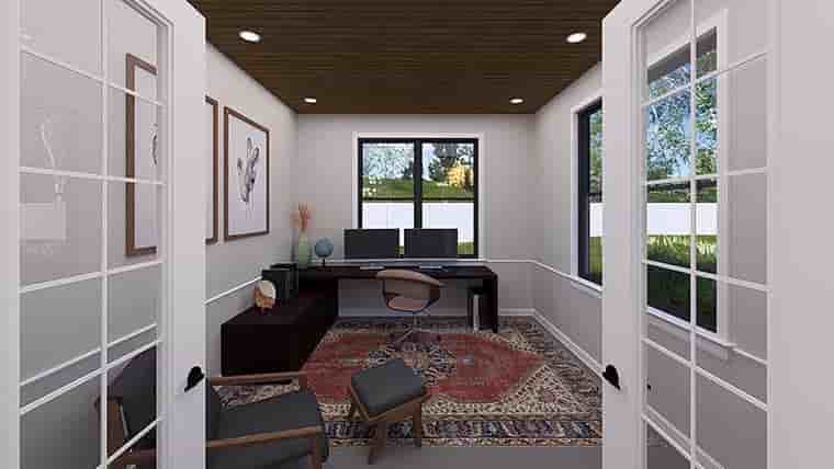 Barndominium House Plan 83668 with 3 Beds, 4 Baths, 4 Car Garage Picture 5