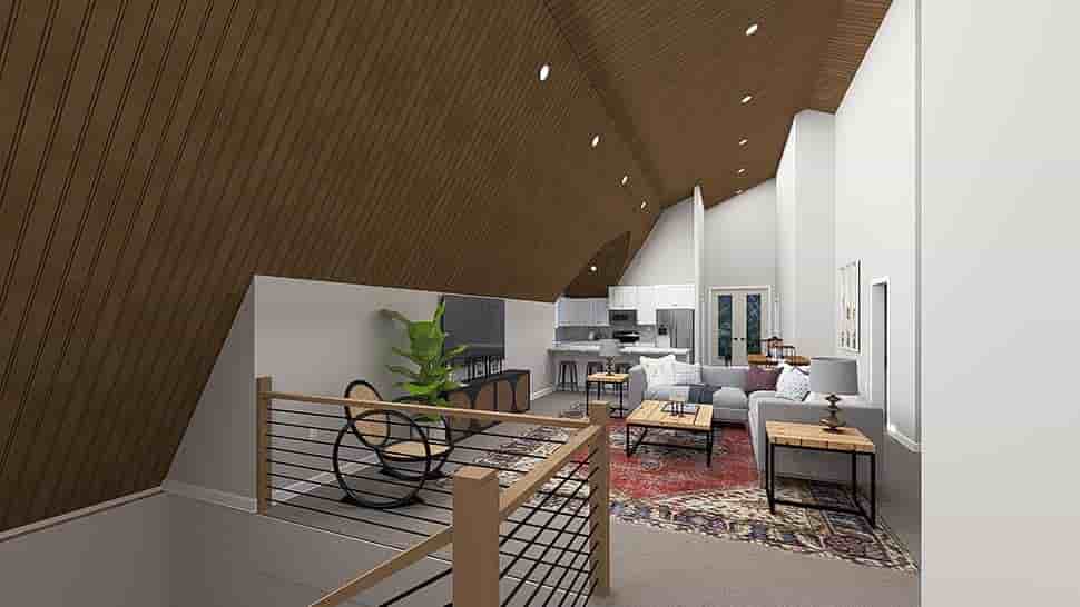 Barndominium House Plan 83668 with 3 Beds, 4 Baths, 4 Car Garage Picture 6