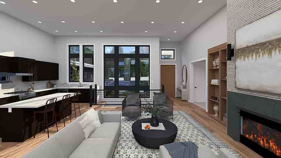 Contemporary, Modern, Prairie, Ranch House Plan 83669 with 3 Beds, 3 Baths, 3 Car Garage Picture 10