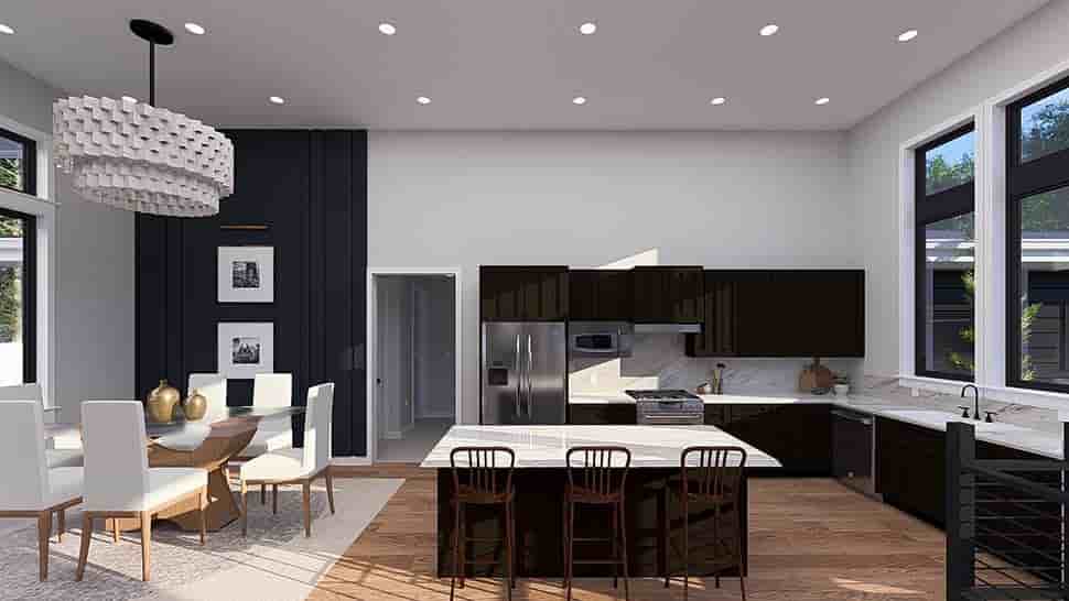 Contemporary, Modern, Prairie, Ranch House Plan 83669 with 3 Beds, 3 Baths, 3 Car Garage Picture 11