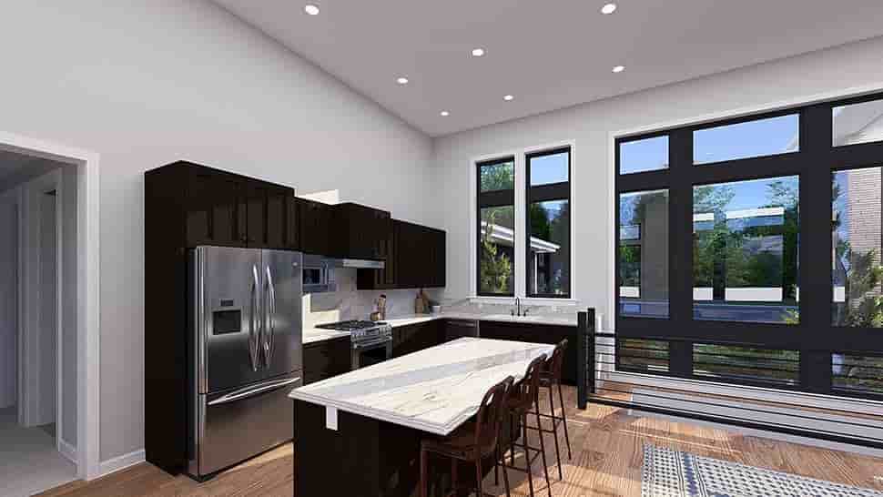 Contemporary, Modern, Prairie, Ranch House Plan 83669 with 3 Beds, 3 Baths, 3 Car Garage Picture 12