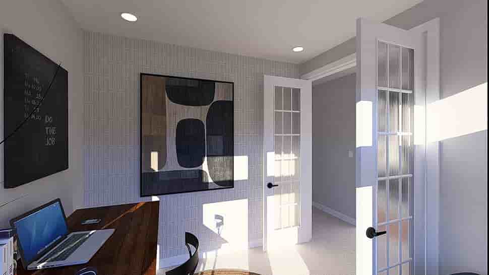 Contemporary, Modern, Prairie, Ranch House Plan 83669 with 3 Beds, 3 Baths, 3 Car Garage Picture 16