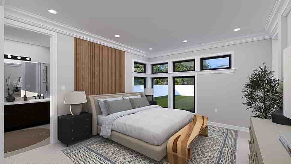 Contemporary, Modern, Prairie, Ranch House Plan 83669 with 3 Beds, 3 Baths, 3 Car Garage Picture 17