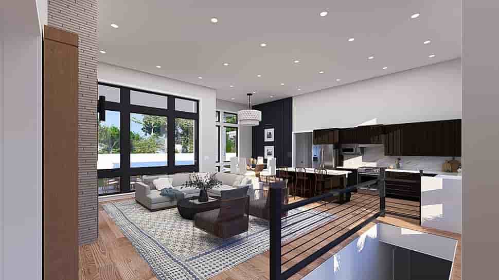 Contemporary, Modern, Prairie, Ranch House Plan 83669 with 3 Beds, 3 Baths, 3 Car Garage Picture 6