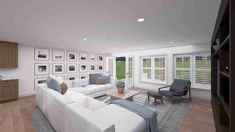 Country, Craftsman, New American, Traditional House Plan 83679 with 3 Beds, 2 Baths, 3 Car Garage Picture 24