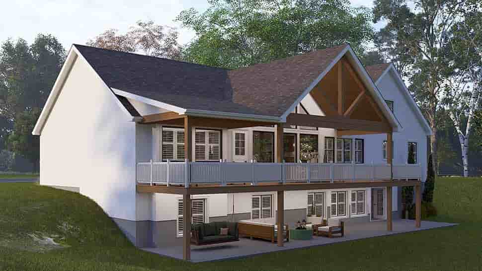 Country, Craftsman, New American, Traditional House Plan 83679 with 3 Beds, 2 Baths, 3 Car Garage Picture 3