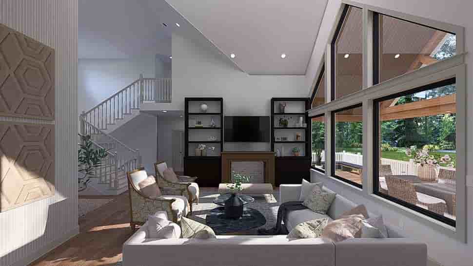 Country, Craftsman, New American, Traditional House Plan 83679 with 3 Beds, 2 Baths, 3 Car Garage Picture 9