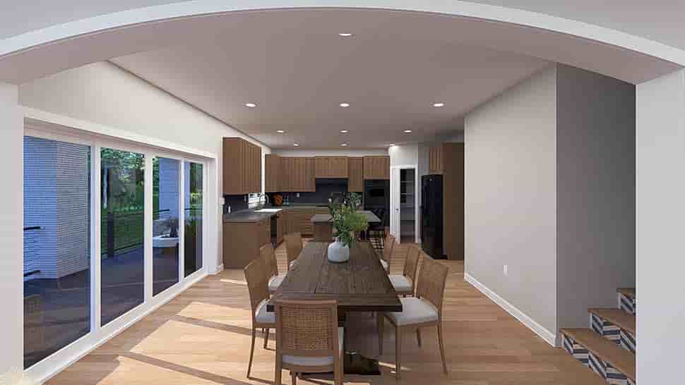 New American, Traditional House Plan 83683 with 5 Beds, 4 Baths, 3 Car Garage Picture 15