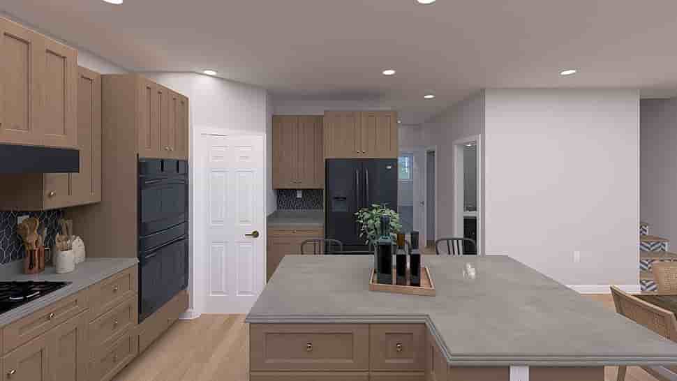 New American, Traditional House Plan 83683 with 5 Beds, 4 Baths, 3 Car Garage Picture 19