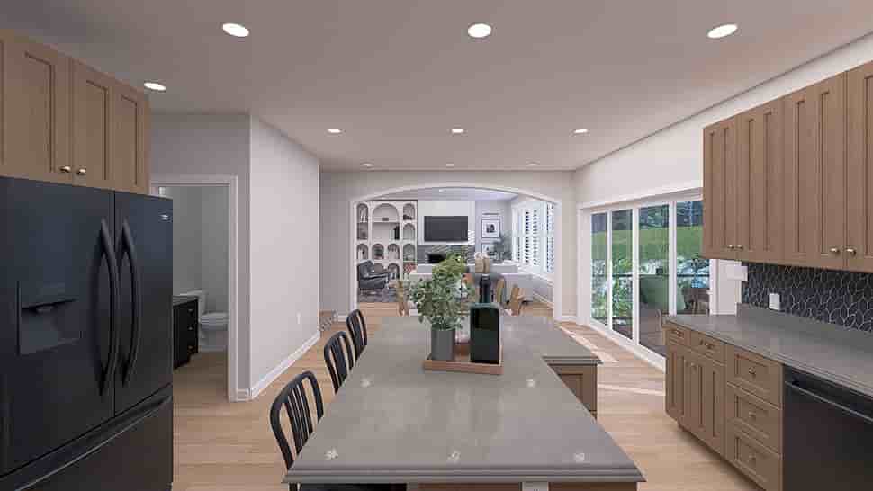 New American, Traditional House Plan 83683 with 5 Beds, 4 Baths, 3 Car Garage Picture 20