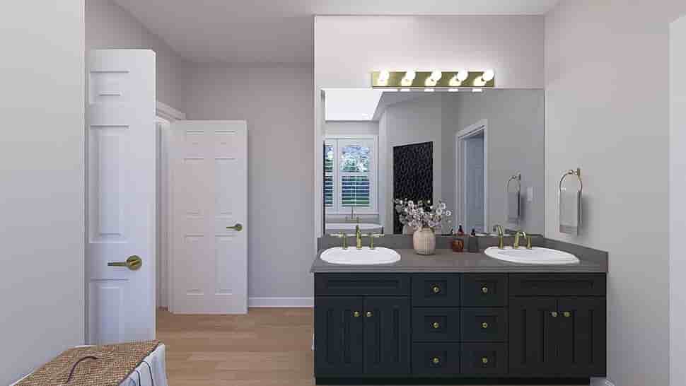 New American, Traditional House Plan 83683 with 5 Beds, 4 Baths, 3 Car Garage Picture 24