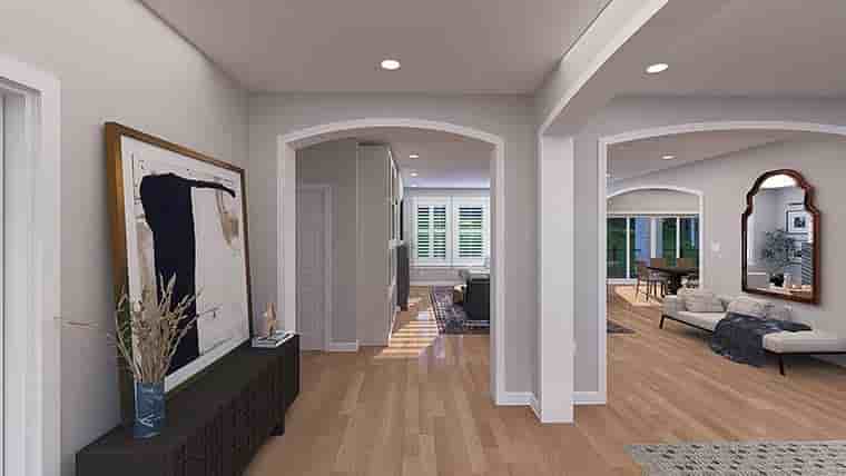 New American, Traditional House Plan 83683 with 5 Beds, 4 Baths, 3 Car Garage Picture 5