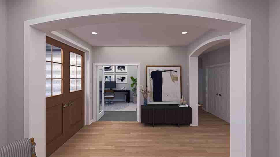 New American, Traditional House Plan 83683 with 5 Beds, 4 Baths, 3 Car Garage Picture 7