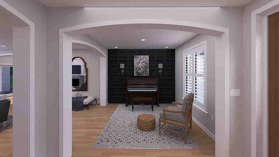 New American, Traditional House Plan 83683 with 5 Beds, 4 Baths, 3 Car Garage Picture 8