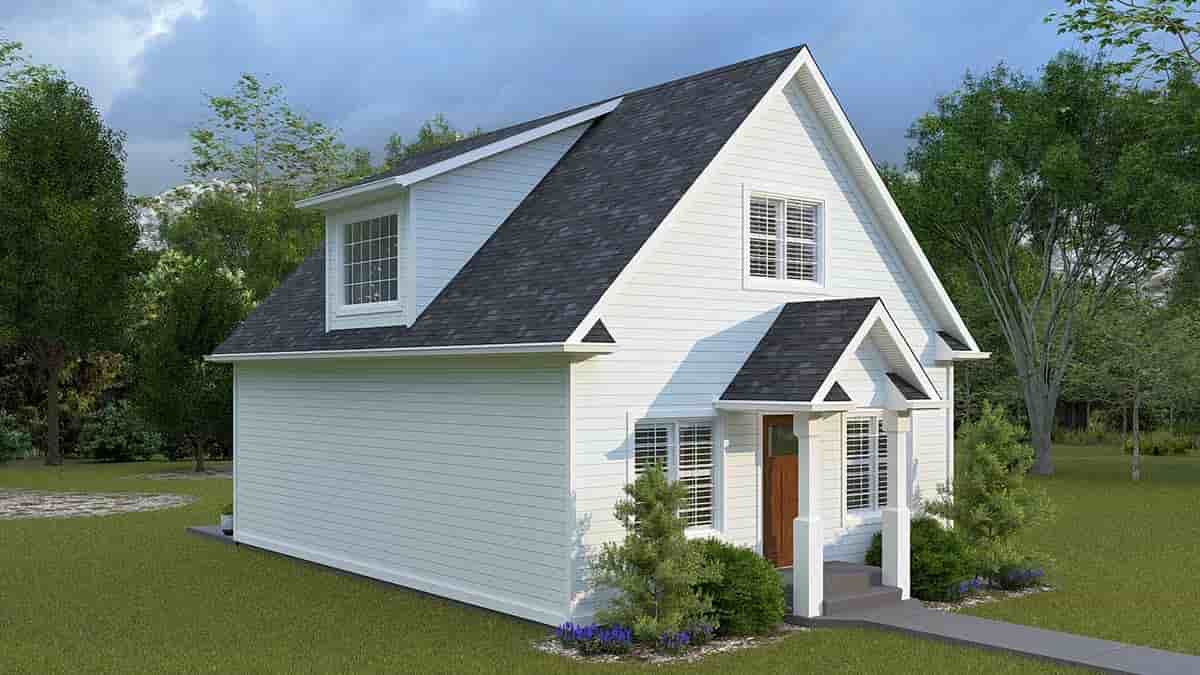 Country, Traditional House Plan 83689 with 2 Beds, 2 Baths Picture 2