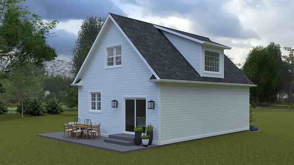 Country, Traditional House Plan 83689 with 2 Beds, 2 Baths Picture 3