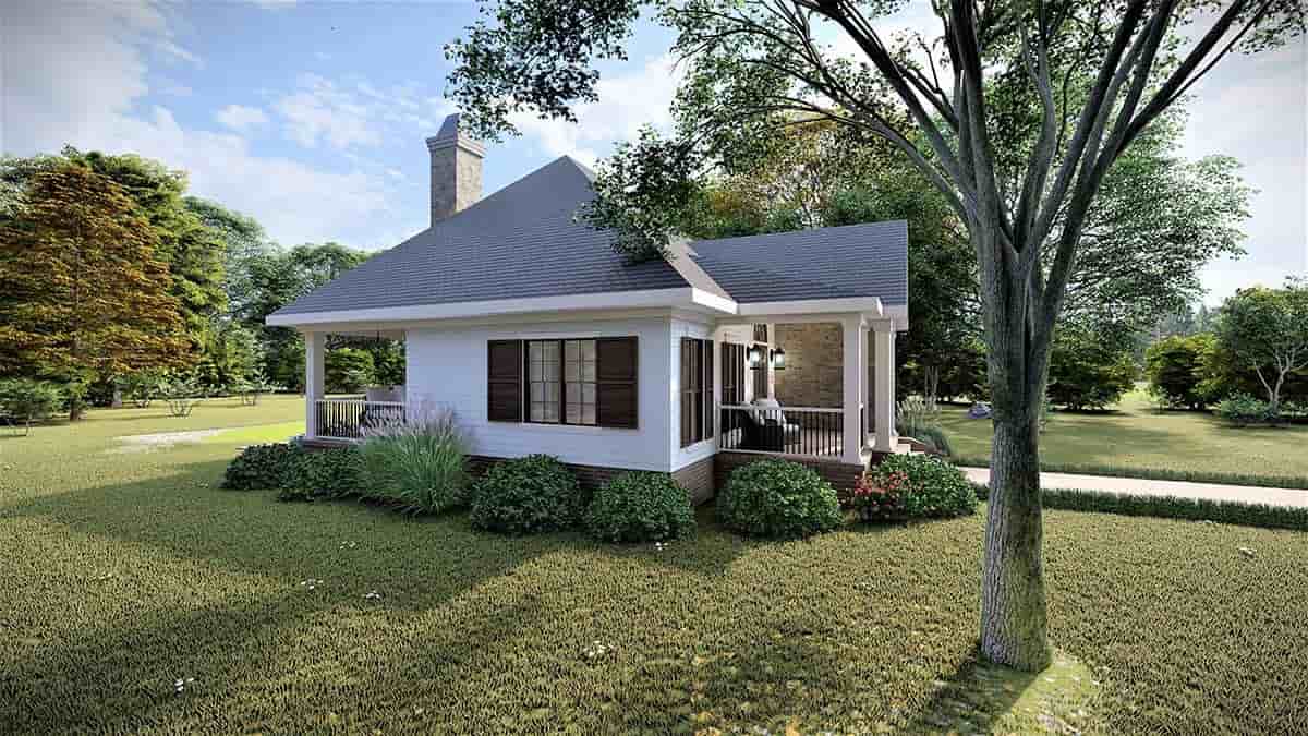 Cottage, Craftsman, Traditional House Plan 83908 with 2 Beds, 2 Baths Picture 1