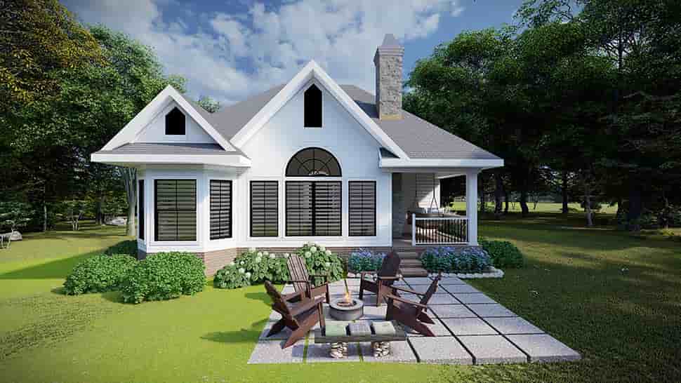 Cottage, Craftsman, Traditional House Plan 83908 with 2 Beds, 2 Baths Picture 4