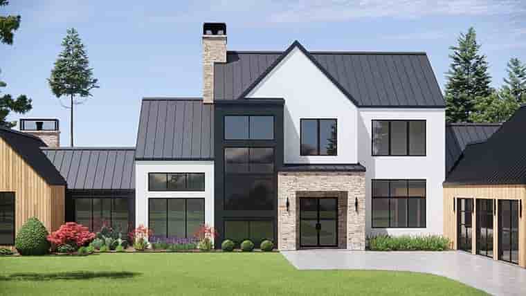 Contemporary House Plan 84120 with 4 Beds, 5 Baths, 3 Car Garage Picture 5