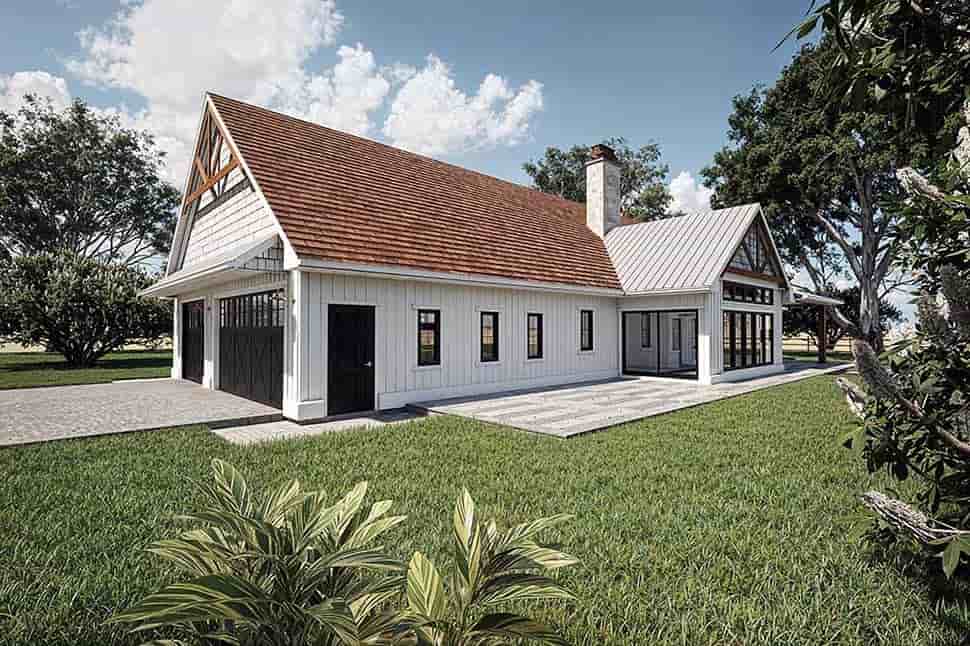 Coastal, Country, Craftsman, Farmhouse, Ranch House Plan 84628 with 3 Beds, 3 Baths, 3 Car Garage Picture 4
