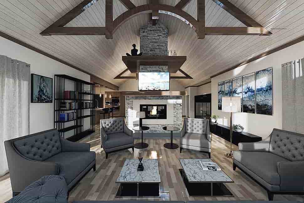 Coastal, Country, Craftsman, Farmhouse, Ranch House Plan 84628 with 3 Beds, 3 Baths, 3 Car Garage Picture 6
