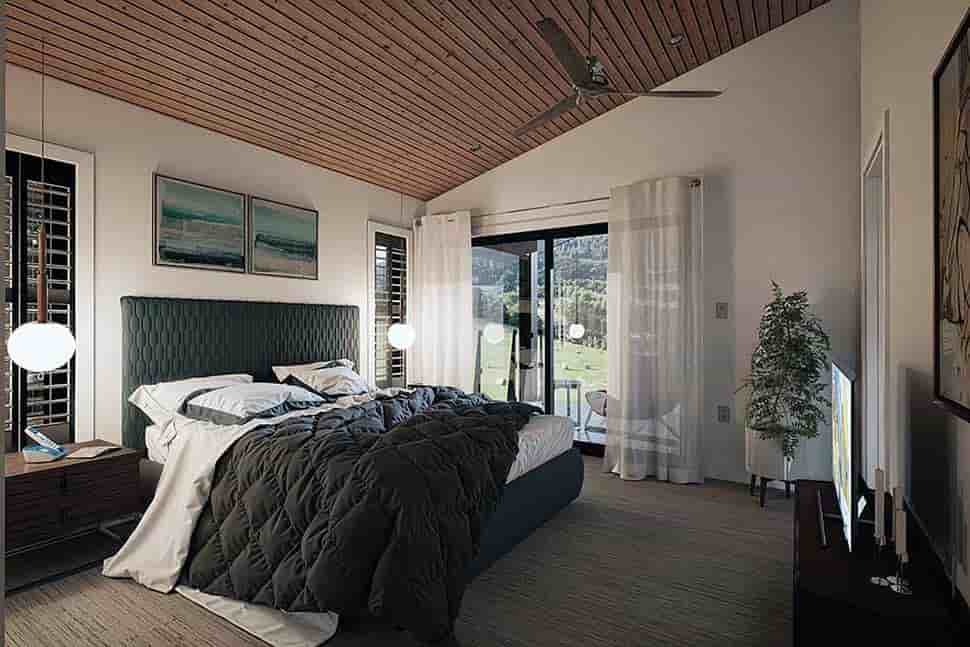 Contemporary, European Multi-Family Plan 84630 with 8 Beds, 9 Baths Picture 7