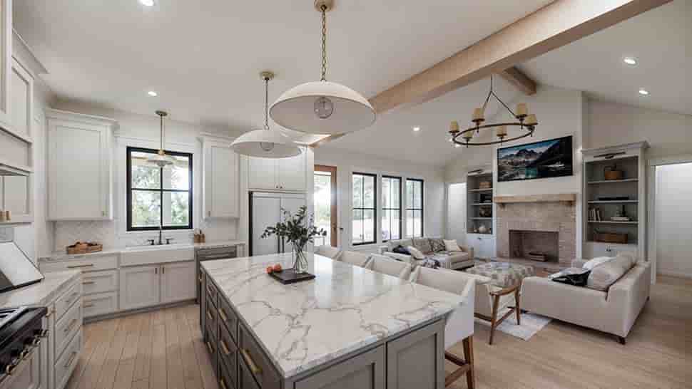 Country, Craftsman, Farmhouse, New American House Plan 84705 with 4 Beds, 4 Baths, 2 Car Garage Picture 6