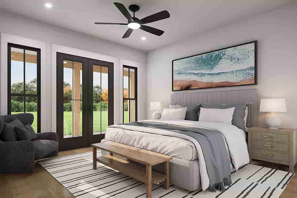 Barndominium, Farmhouse House Plan 84710 with 3 Beds, 2 Baths, 2 Car Garage Picture 9