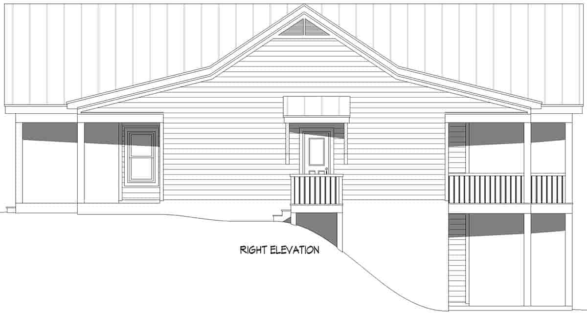 Bungalow, Cabin, Country, Craftsman, Farmhouse, Ranch House Plan 84816 with 3 Beds, 3 Baths Picture 1