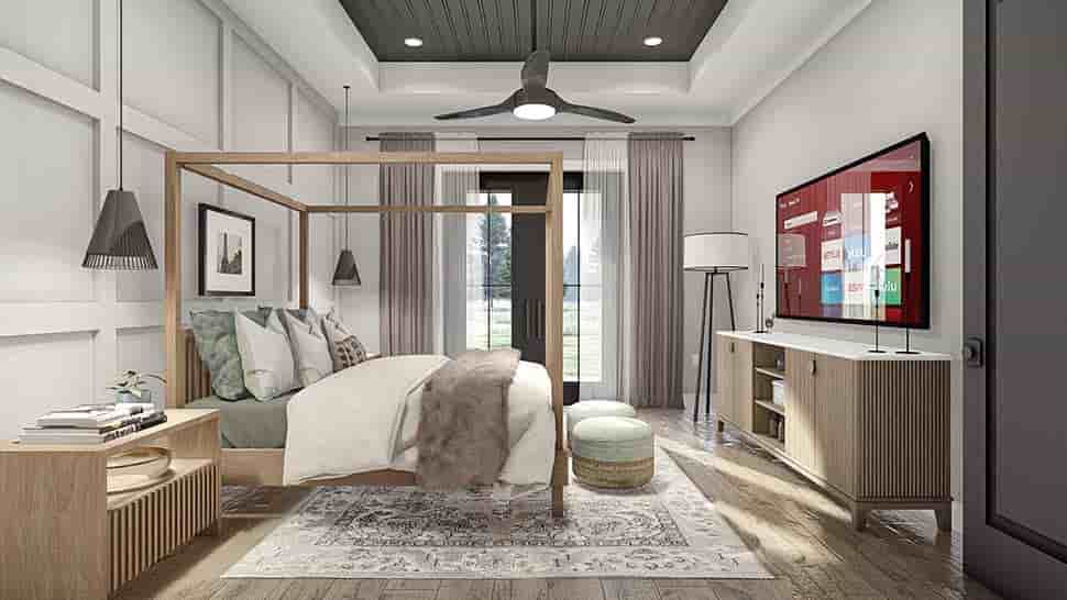 Contemporary, Modern House Plan 84944 with 2 Beds, 2 Baths, 3 Car Garage Picture 16