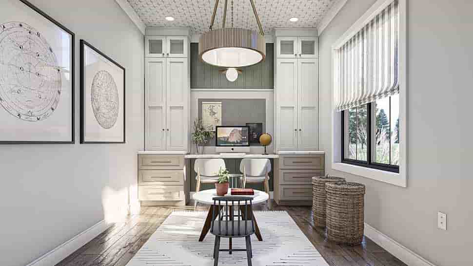 Contemporary, Modern House Plan 84944 with 2 Beds, 2 Baths, 3 Car Garage Picture 6