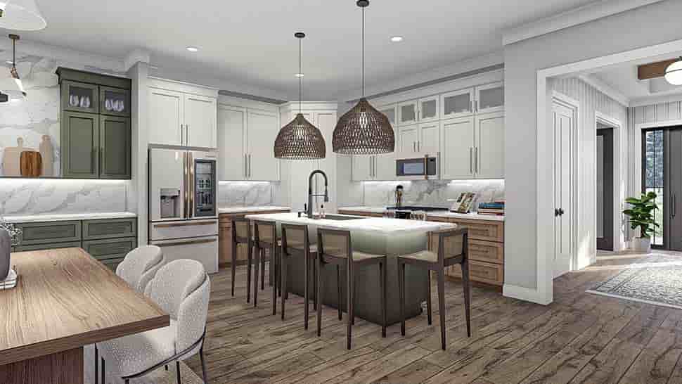 Contemporary, Modern House Plan 84944 with 2 Beds, 2 Baths, 3 Car Garage Picture 9