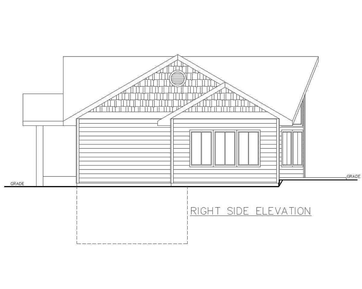Ranch House Plan 85116 with 2 Beds, 2 Baths, 2 Car Garage Picture 1