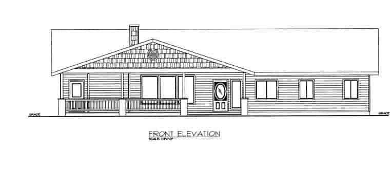 House Plan 85329 with 3 Beds, 2 Baths Picture 1