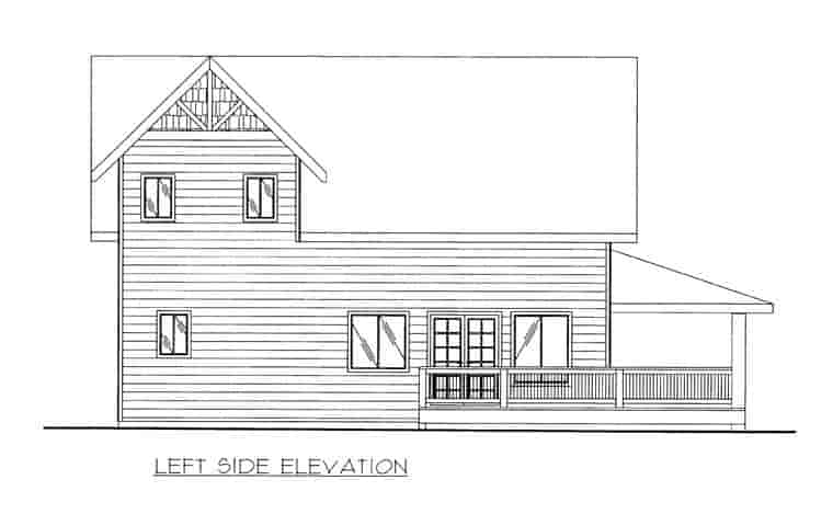 House Plan 85335 with 1 Beds, 2 Baths Picture 1