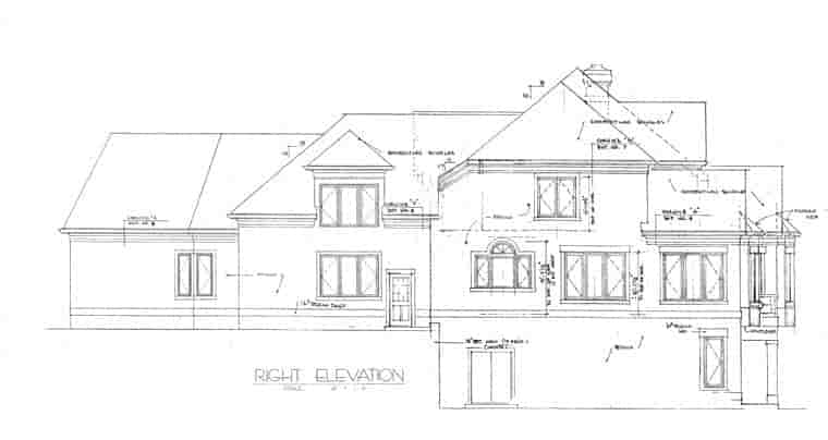 Traditional House Plan 85409 with 4 Beds, 5 Baths, 3 Car Garage Picture 2