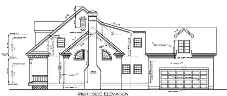 Colonial, Country, Farmhouse House Plan 85454 with 4 Beds, 4 Baths, 2 Car Garage Picture 2