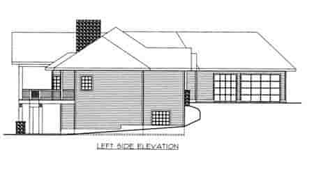 House Plan 85819 with 5 Beds, 3 Baths, 3 Car Garage Picture 1