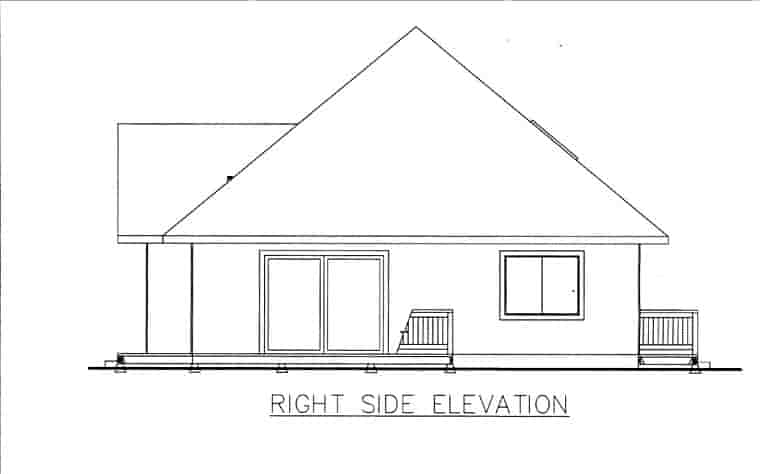 House Plan 85855 with 3 Beds, 1 Baths Picture 2