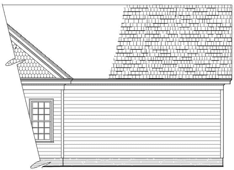 Bungalow, Cottage House Plan 86198 with 2 Beds, 2 Baths, 2 Car Garage Picture 1