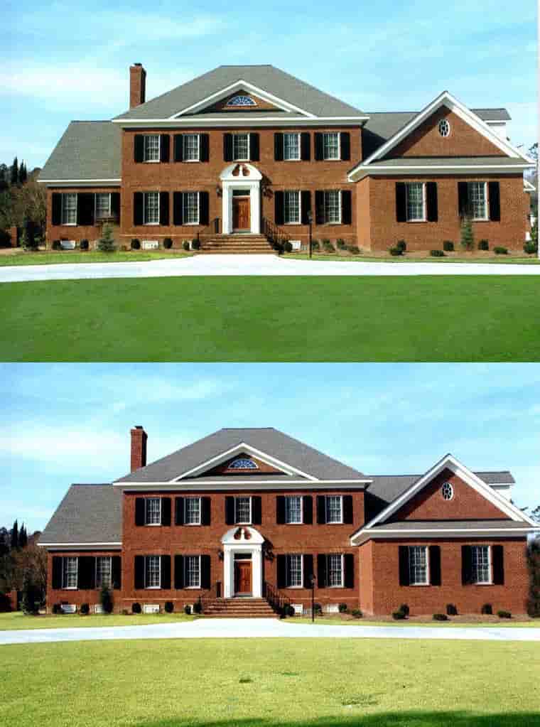 Colonial, Plantation House Plan 86207 with 4 Beds, 5 Baths, 3 Car Garage Picture 11