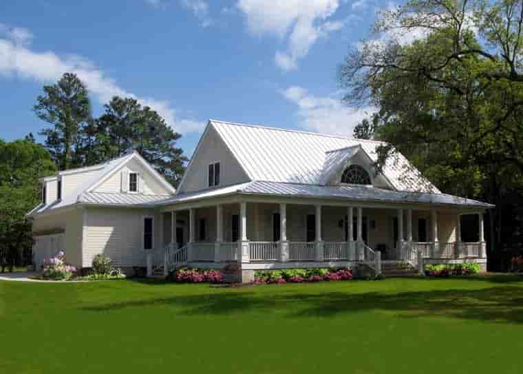 Cottage, Country, Farmhouse, Traditional House Plan 86226 with 4 Beds, 3 Baths, 2 Car Garage Picture 1