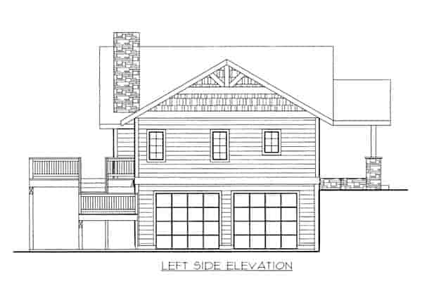 House Plan 86569 with 3 Beds, 3 Baths, 2 Car Garage Picture 1