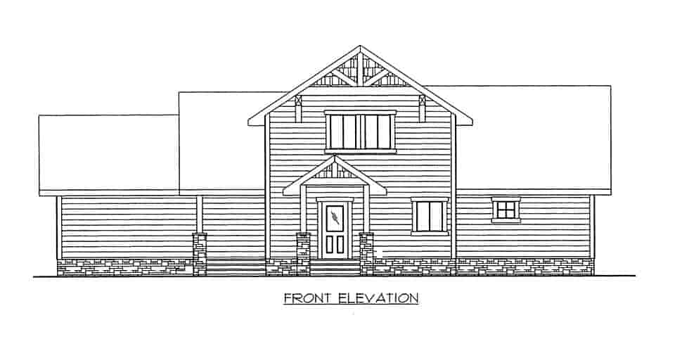 House Plan 86667 with 2 Beds, 2 Baths Picture 1