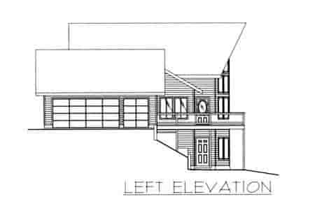 Contemporary House Plan 87110 with 2 Beds, 3 Baths, 2 Car Garage Picture 1